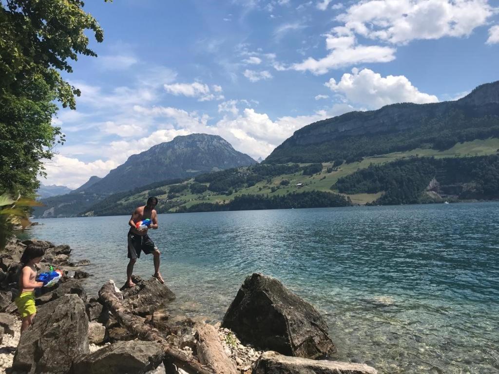 Ferienwohnungen Mit 4 Betten In Gersau Direkt Am Vierwaldstaettersee Exteriör bild