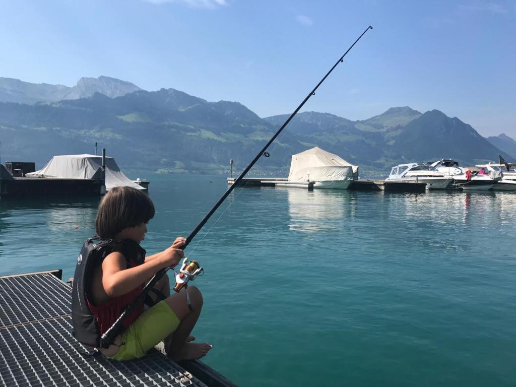 Ferienwohnungen Mit 4 Betten In Gersau Direkt Am Vierwaldstaettersee Exteriör bild